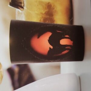 Martha Stewart NWT Flameless LED Wax Figural Candle, Black Cat